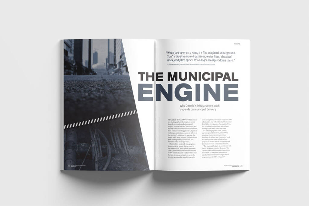 Inside look at The Municipal Engine article layout