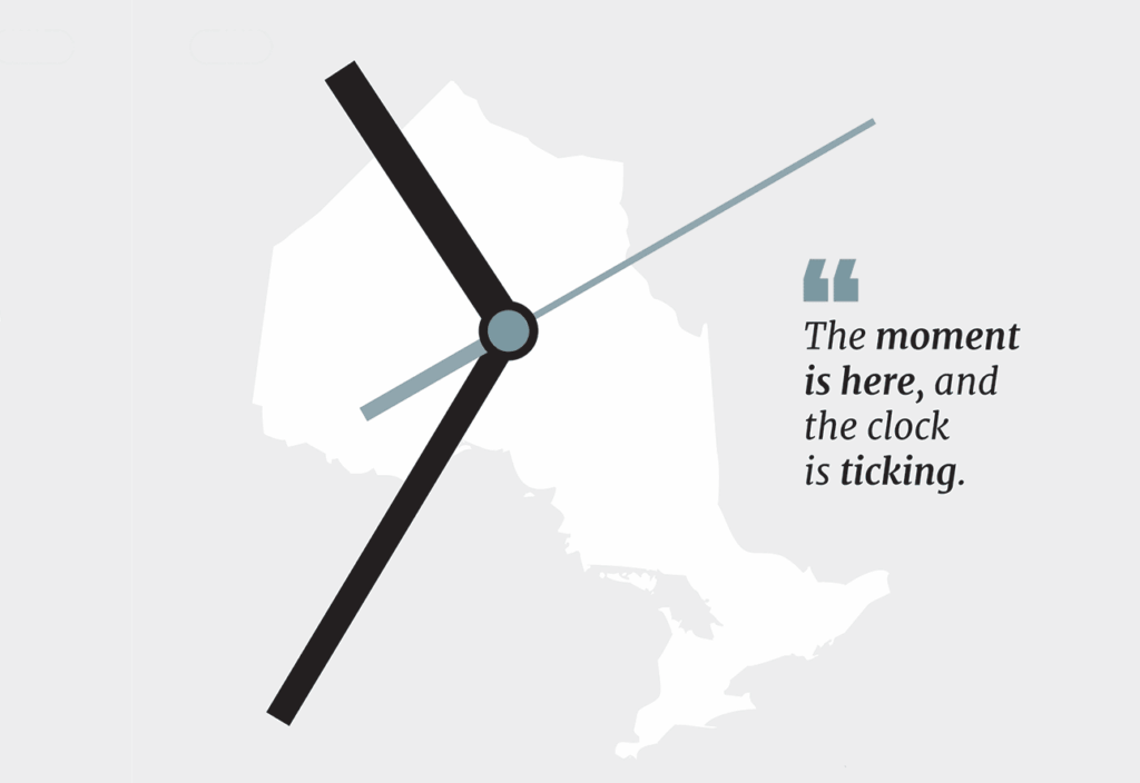 The moment is here, and the clock is ticking.