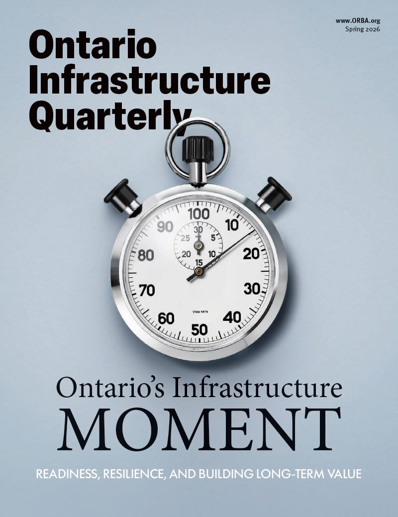 Ontario Infrastructure Quarterly • Spring 2026