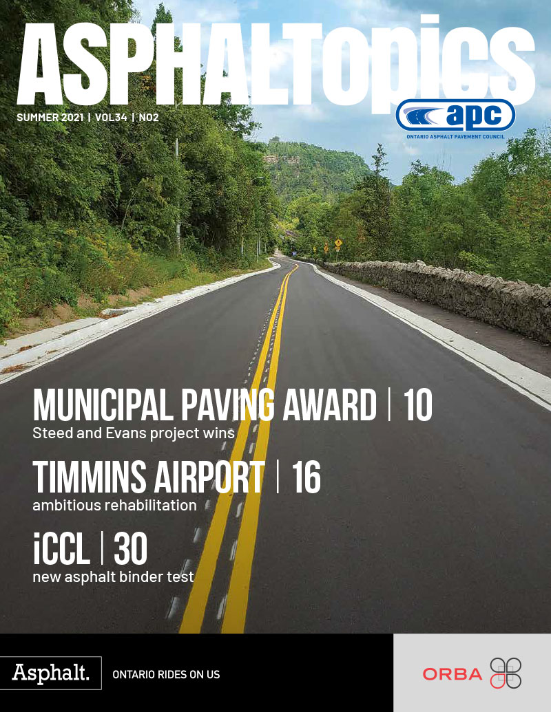 Cover of AsphalTopics Summer 2021
