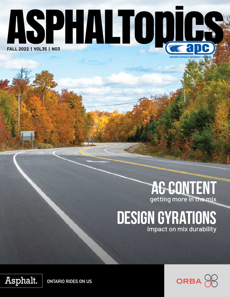 Cover of AsphalTopics Fall 2022