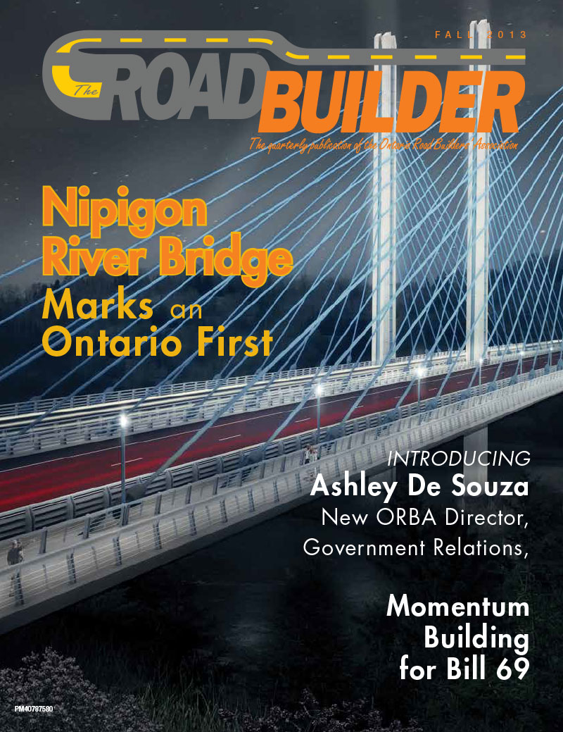 Cover of RoadBuilder • Fall 2013
