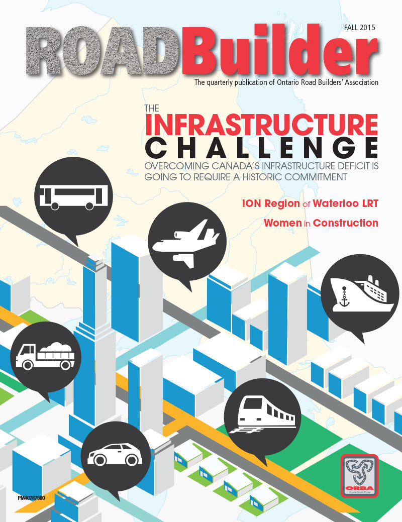 Cover of RoadBuilder • Fall 2015
