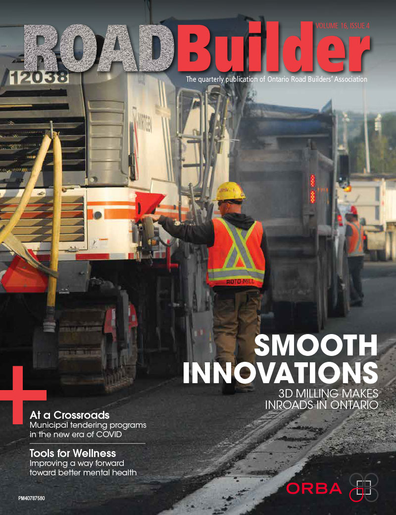 Cover of RoadBuilder • Fall 2020