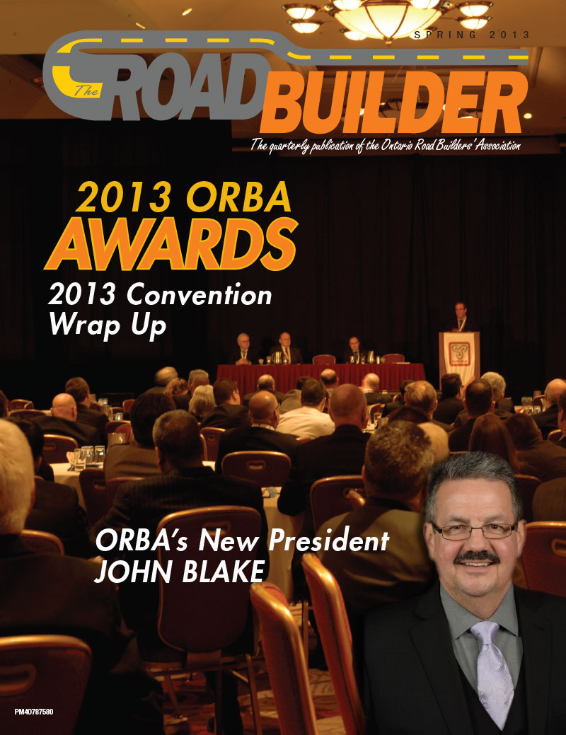 Cover of RoadBuilder • Spring 2013