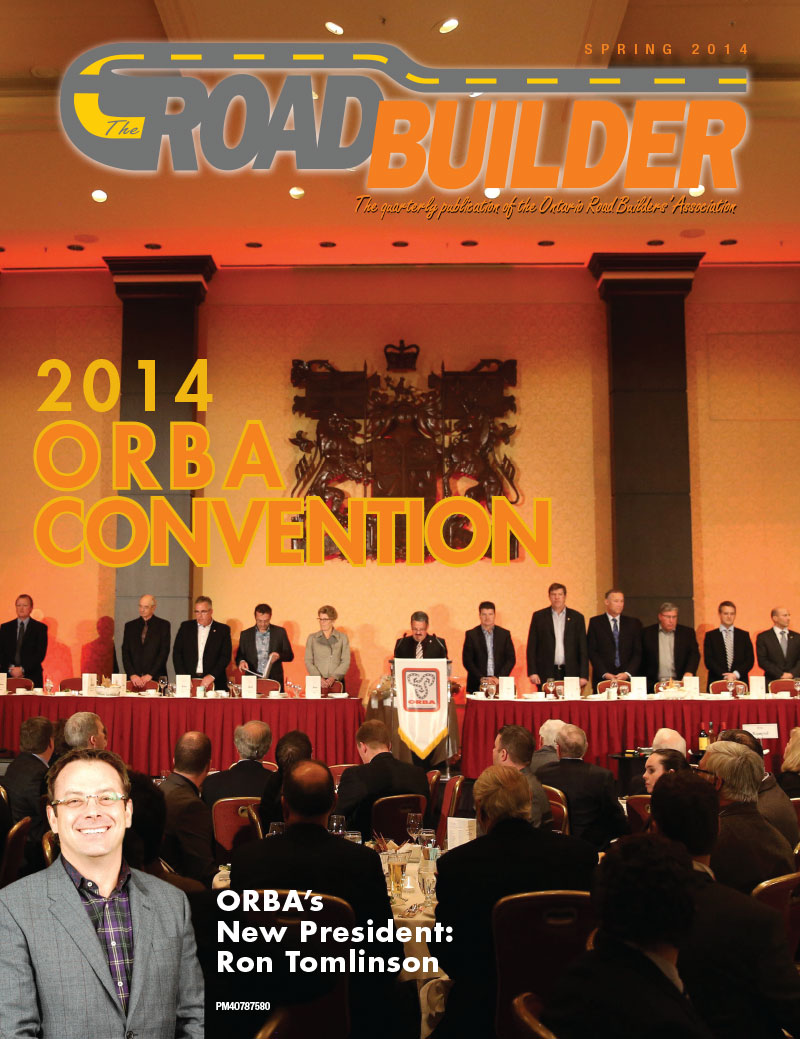 Cover of RoadBuilder • Spring 2014