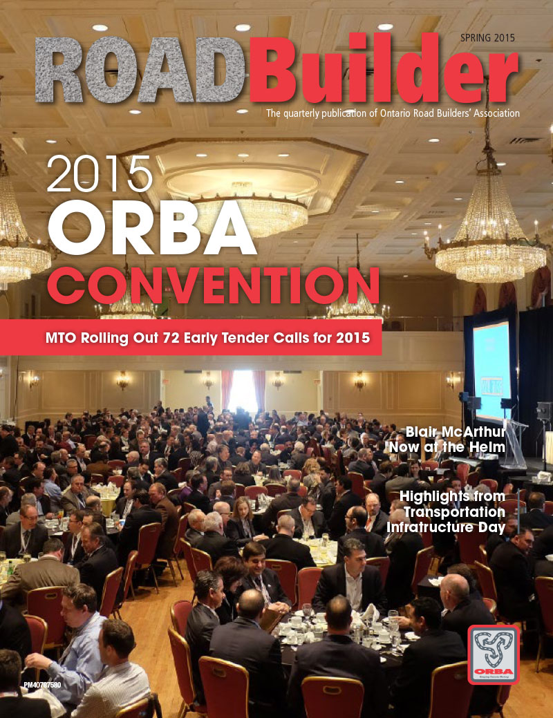 Cover of RoadBuilder • Spring 2015