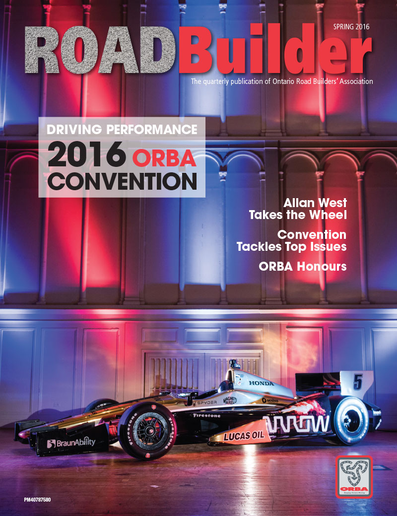 Cover of RoadBuilder • Spring 2016
