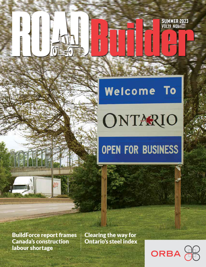 Cover of RoadBuilder • Summer 2023