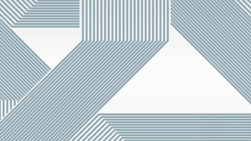 Blue stripes on white background
